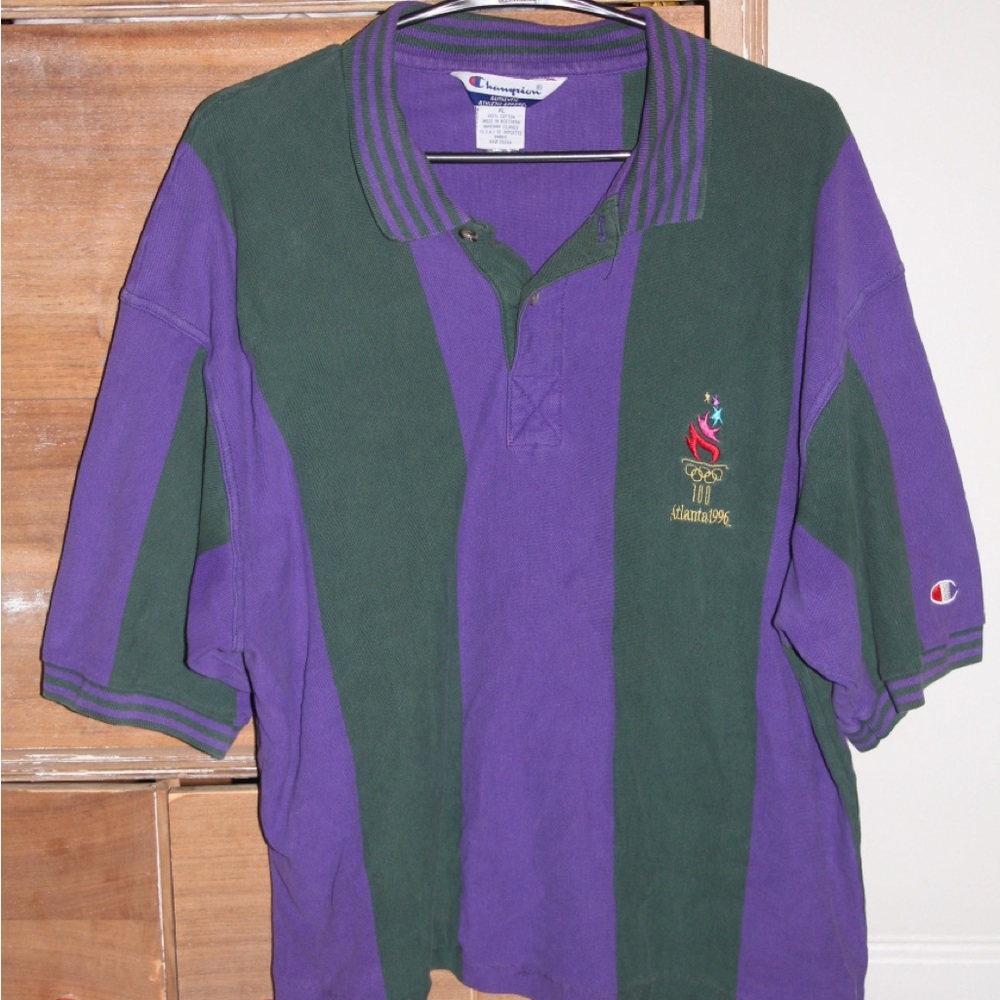 Champion 1996 Atlanta Olympics vintage polo